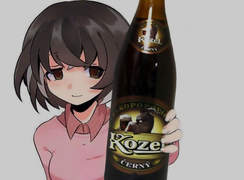 Create meme: kozel velkopopovitsky beer, beer is a dark goat, velkopopovitsky goat dark