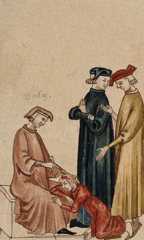 Создать мем: врачи в средние века, средневековый человек, средневековые