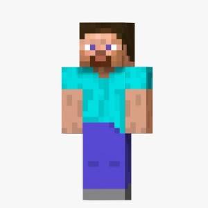 Create meme: Steve skin, minecraft herobrine, herobrine