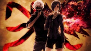 Create meme: Tokyo ghoul, photo Tokyo ghoul of Kaneko and current, touka and kaneki 3 season