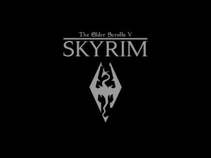 Create meme: skyrim logo, the elder scrolls