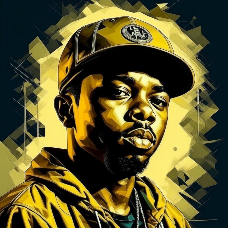 Создать мем: ice cube art, hip hop, арты