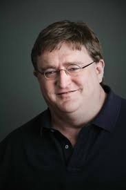 Создать мем: ньюэлл, gaben, гейб ньюэлл санта