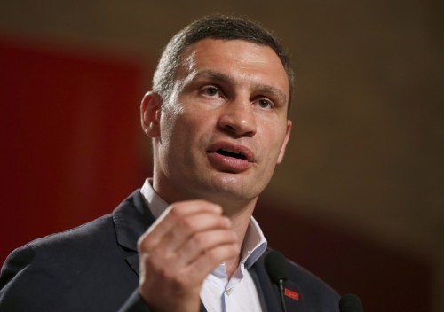 Create meme: memes Klitschko , the mayor of Kiev , pearl Klitschko