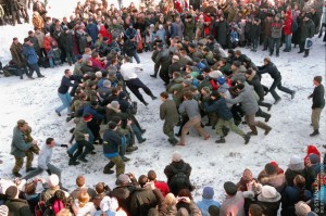 Create meme: fisticuffs in Russia, wall to wall view of Boxing, fist fight wall to wall