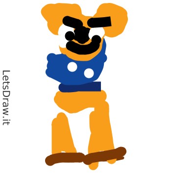 Create meme: figure , Mickey mouse , mundrop fnaf from the game
