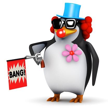 Create meme: the penguin meme, penguin 3 d, penguin 3d