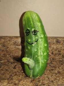 Create meme: live cucumber, pickle, cucumber