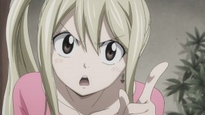 Create meme: Natsu and Lucy, Lucy and Shu, fairy tail