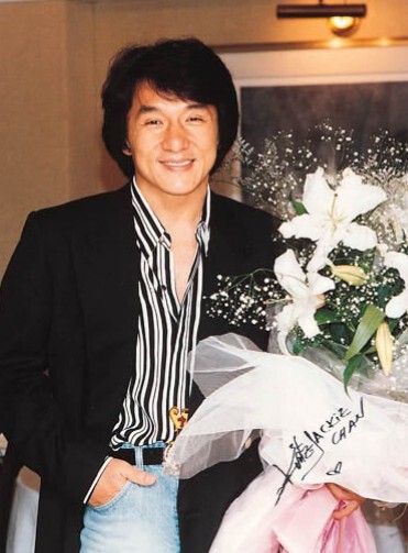 Create meme: Elena , happy birthday greetings from Jackie Chan, armor of god