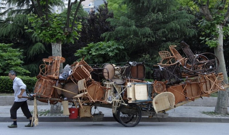 Create meme: overloaded trolley, Shipping, large carts