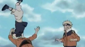 Create meme: naruto vs Sasuke season 1 128, naruto season 1 133 series, naruto season 1