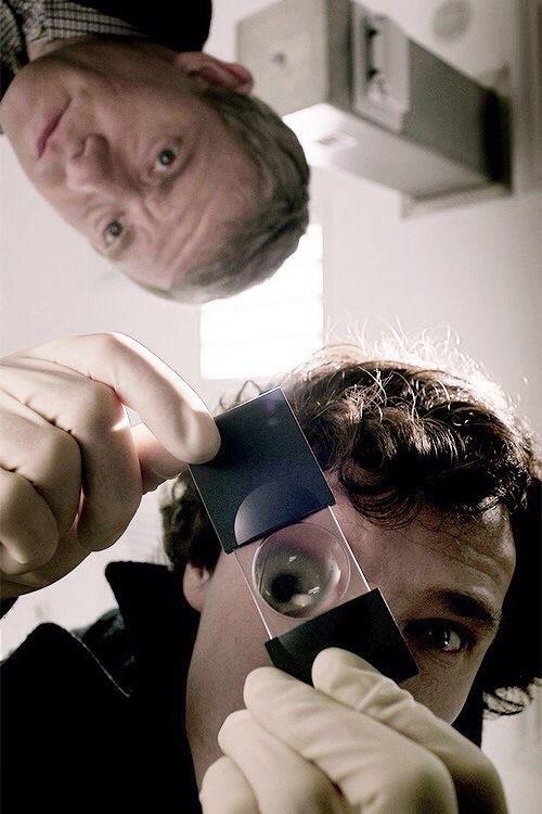 Create meme: Sherlock with a magnifying glass, Sherlock Scandal in Belgravia Season 2 Episode 1, Sherlock series