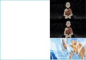 Create meme: funny pics Aang, avatar the last airbender, pictures of Aang