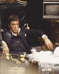 Create meme: Scarface, al Pacino Scarface, Tony Montana