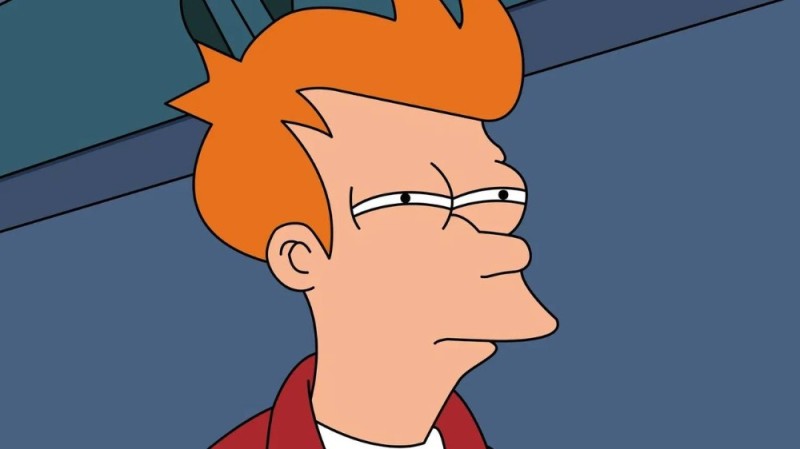 Create meme: meme fry , futurama fry is suspicious, Futurama Fry squints