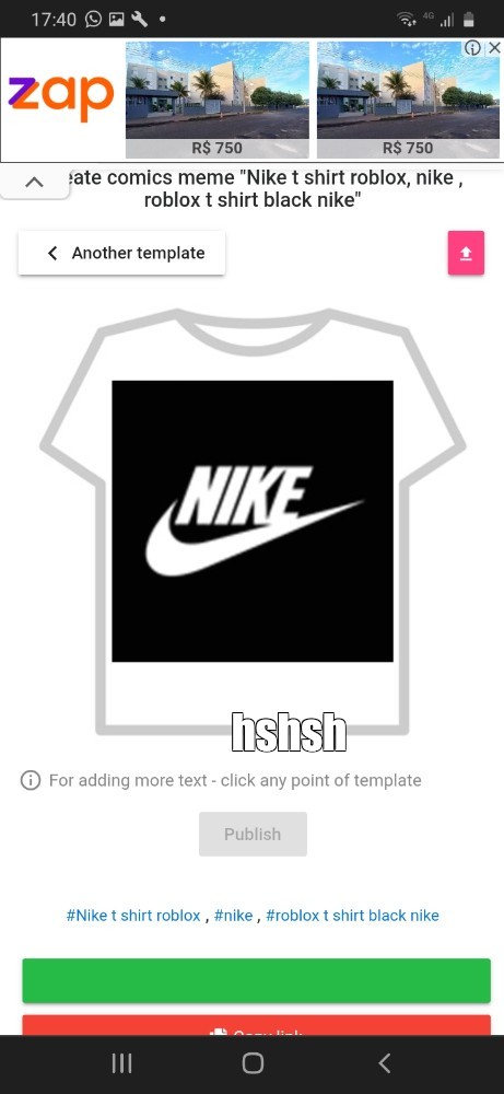 Create comics meme nike t shirt roblox, nike, t-shirts roblox