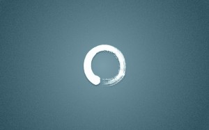 Create meme: circles background, minimalism, Enso Wallpaper for iphone