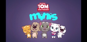 Создать мем: talking tom minis, говорящий том мини, говорящий том и друзья