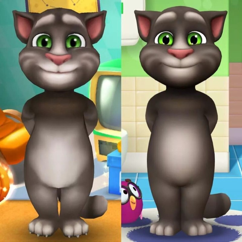 Create meme: game talking Tom, my talking tom and friends, talking Tom