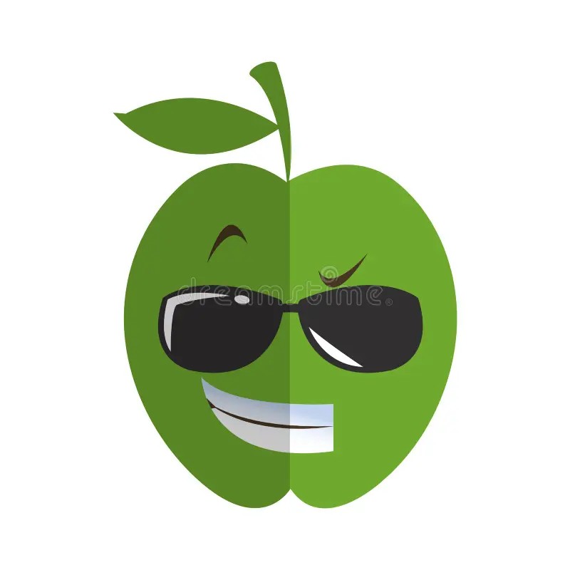 Create meme: green apple, Apple , apple illustration