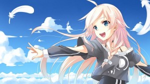 Create meme: anime girl, vocaloid ia, anime