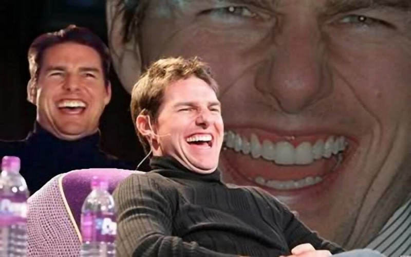 Create meme: Tom cruise laughing meme, Tom cruise meme, tom cruise laughs meme