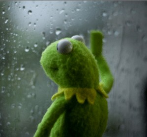 Create meme: kermit, Kermit sad, Kermit