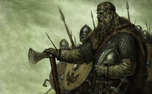 Create meme: Scandinavian warrior