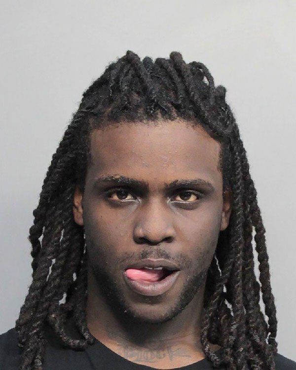 Создать мем: парень, негр с дредами, chief keef mugshot