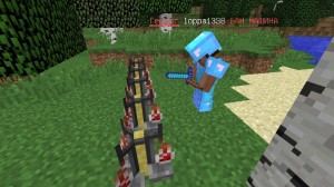 Create meme: minecraft herobrine, minecraft survival, minecraft