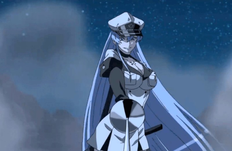 Создать мем: убийца акаме esdeath, akame ga kill esdeath, убийца акаме персонажи эсдес