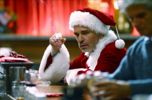 Create meme: Billy Bob Thornton, Billy Bob Thornton Santa