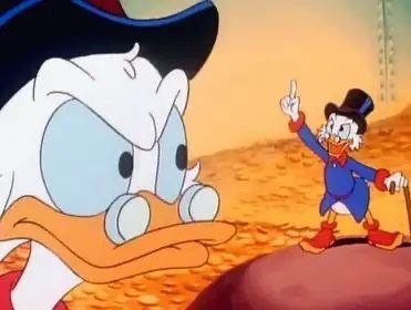 Create meme: scrooge McDuck, scrooge mcduck characters, scrooge McDuck cartoon