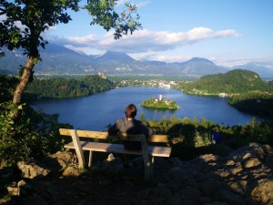 Create meme: lake bled, bled slovenia, bled lake lookout