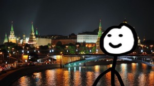 Create meme: Moscow night, Moscow Kremlin, Moscow