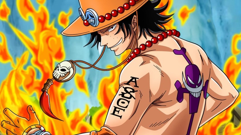 Создать мем: манки д. луффи, ace one piece, аниме луффи