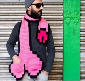 Create meme: scarf, cocks, hipster