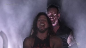 Create meme: meme wrestling the undertaker, male, Randy Orton
