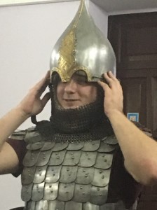 Create meme: medieval armor, scaly armor, helmet heroes photo