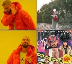 Create meme: meme Drake, drake hotline, drake meme