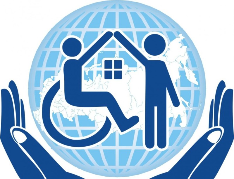 Create meme: the emblem of the disabled, social protection of persons with disabilities , social support for the disabled