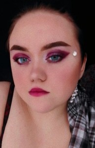 Create meme: people, girl, eye makeup