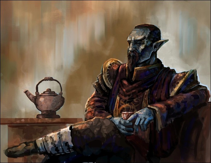 Create meme: Dunmer neloth, dunmer morrowind, dunmer art