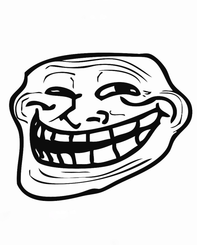 Создать мем: trollface, тролль фейс, тролль