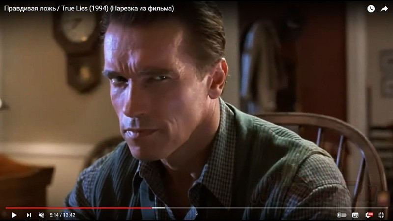 Create meme: Schwarzenegger is a true lie, True lies 1994, arnold schwarzenegger true lies