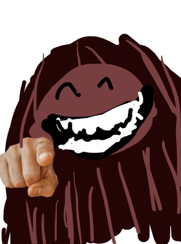 Create meme: chewie's stickers, The demon slayer emoji, Troll 