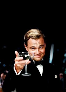 Create meme: Leonardo DiCaprio Gatsby, DiCaprio with a glass of, Leonardo DiCaprio the great Gatsby