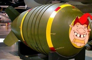 Create meme: nuclear bomb, mark-4 bomb, a nuclear bomb