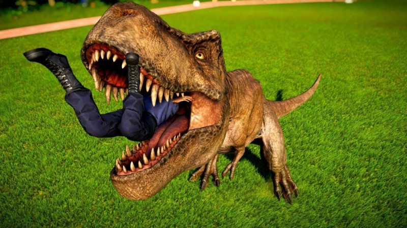 Create meme: Jurassic world 3 giganotosaurus, dinosaur Rex , Gigantosaurus vs. Tyrannosaurus